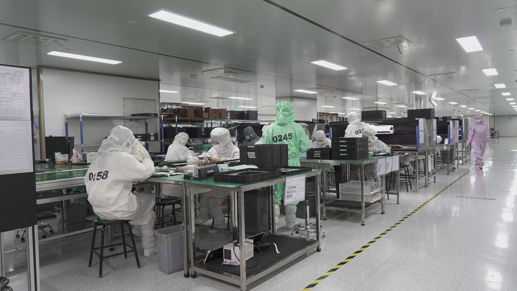 Hangzhou Zoyo chuxian Intelligent Technology Co., Ltd. ligne de production du fabricant