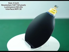 4Module d'affichage LCD circulaire de 0,0 pouce 720 * 720 pixels Affichage TFT haute résolution avec rétroéclairage LCD