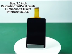 Affichage LCD IPS à écran tactile 3,5 pouces Affichage LCD MIPI avec lentille de couverture
